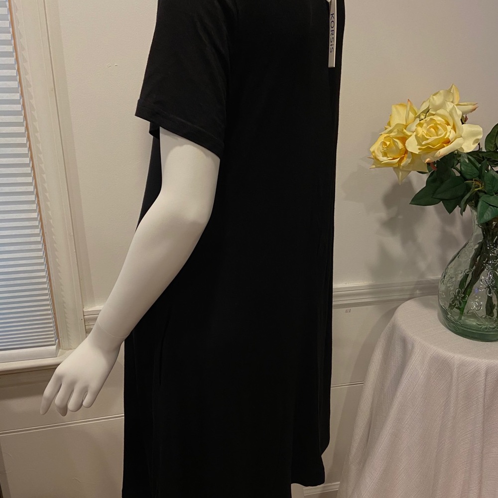 KORSIS Women's Summer Casual T Shirt Dress - Picture 5 of 12